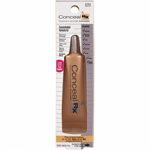 Physicians Formula, Conceal RX, консилер с терапевтическим эффектом, натуральный светлый оттенок, 0,49 унций (14 г)