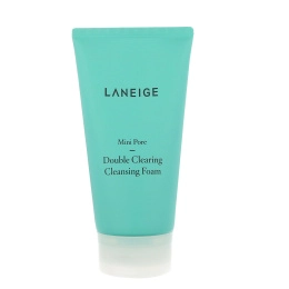 Laneige, Мини-поры, двойная осветляющая очищающая пена, 150 мл