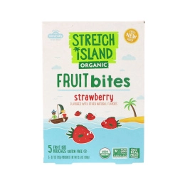 Stretch Island, Фруктовые кусочки, клубника, 5 пакетов, 0,7 унц. (20 г) каждый