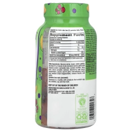 VitaFusion, Витамин D3 для поддержания иммунитета и здоровья костей, с натуральным вкусом персика, ежевики и клубники, 2000 МЕ, 150 жевательных таблеток