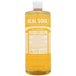 Dr. Bronner's, Чистое Кастильское мыло Цитрусовые 32 жидких унции
