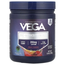 Vega, Pre-Workout Energy, фруктовый пунш, 238 г (8,4 унции)