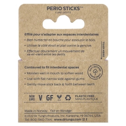 Dr. Tung's, Perio Sticks ™, X-Thin, 100 шт.