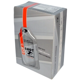 Clif Bar, Энергетический гель Shot Turbo, двойной экспрессо + кофеин, 24 пакетика, по 1,2 унции (34 г) каждый