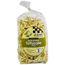 Al Dente Pasta, Garlic Parsley Fettuccine, 12 oz (341 g)