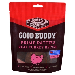 Castor & Pollux, Good Buddy, котлетки для перекуса, продукт из настоящей индейки, 4 унции (113 г)