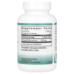 Nutricology, N-ацетил глюкозамин, 90 вегетарианских капсул