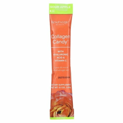Reserveage Organics, Коллагеновые конфеты Кислое яблоко 20 шт.