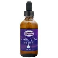Mountain Well-Being, Серные / серебряные глазные капли 2 жидких унции