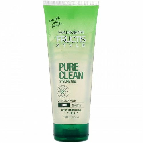 Garnier, Fructis, Pure Clean, гель для укладки, 200 мл