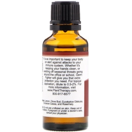 Plant Therapy, 100% чистые эфирные масла, Germ Fighter, 1 ж. унц. (30 мл)