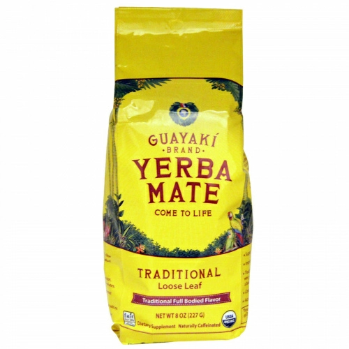 Guayaki, Мате, традиционный россыпью, 8 унций (227 г)