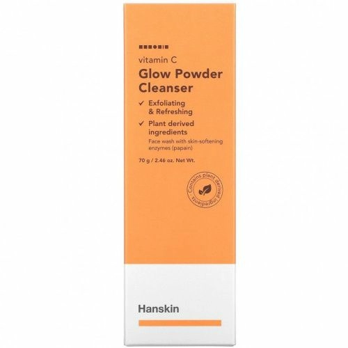 Hanskin, Vitamin C Glow Powder Cleanser, 2.46 oz (70 g)