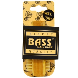 Bass Brushes, Очищающая щетка для ногтей из 100% натуральной щетины, Экстра прочная, 1 щетка
