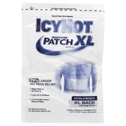 Icy Hot, оригинальный обезболивающий патч, размер XL, 3 шт.