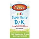 Carlson, Super Daily D3+K2 для детей, 25 мкг (1000 МЕ) и 22,5 мкг, 10,16 мл (0,34 жидк. унции)