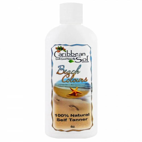Caribbean Solutions, Beach Colours, натуральный автозагар, 6 унций
