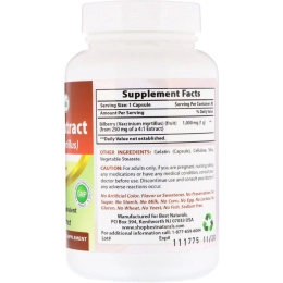 Best Naturals, Bilberry Extract (Vaccinium Myrtillus), 1000 mg , 90 Capsules