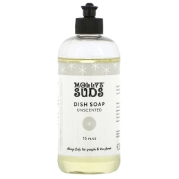 Molly's Suds, Средство для мытья посуды, без запаха, 480 мл