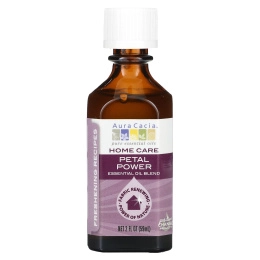Aura Cacia, Home Care, смесь эфирных масел, Petal Power, 59 мл (2 жидк. унц.)