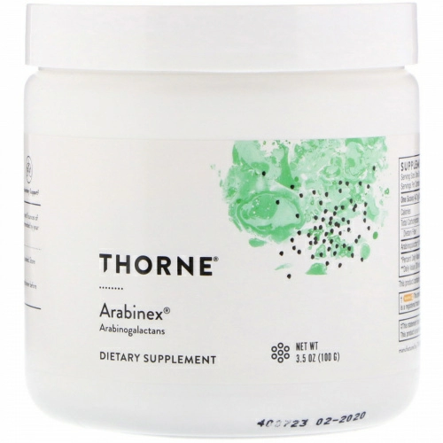 Thorne Research, Arabinex, арабиногалактан, 3,5 унц. (100 г)