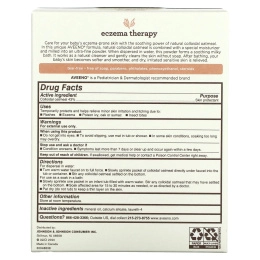 Aveeno, Для детей, лечение экземы, успокаивающая ванна, без запаха, 5 пакетов для ванны, 3.75 унций (106 г)