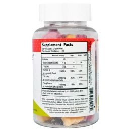 Natural Dynamix (NDX), Жевательные фигурки для детей, кальций + витамин D, 60 жевательных фигурок