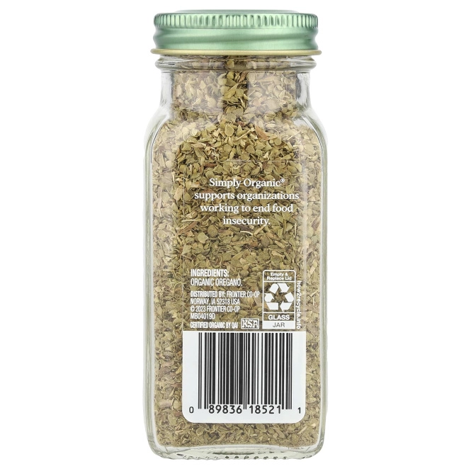 Simply Organic, Орегано, 21 г (0,75 унции)