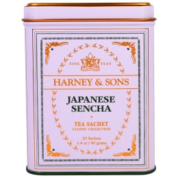 Harney & Sons, Японский Чай Сенча в Пакетиках, 20 штук, по 1,4 унции (40 г)