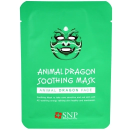 SNP, Успокаивающая маска «Животное дракон», 10 масок по 25 мл каждая