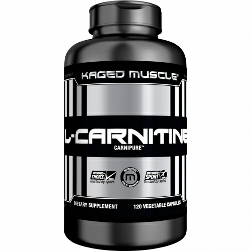 Kaged Muscle, L-карнитин, 120 вегетарианских капсул