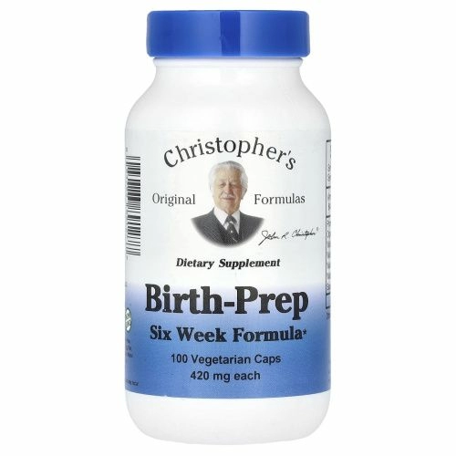 Christopher's Original Formulas, Пренатальная формула за шесть недель до родов, 425 мг, 100 капсул