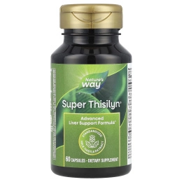 Nature's Way, Super Thisilyn, улучшенная формула детоксикации, 60 вегетарианских капсул