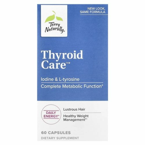 Terry Naturally, Thyroid Care ™, 60 капсул