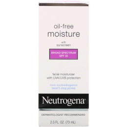 Neutrogena, Увлажняющий крем для лица с защитой от УФА/УФВ, без масла, фактор защиты от солнца (SPF) 35, 2,5 ж. унц. (73 мл)