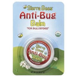 Sierra Bees, бальзам против насекомых, масло кедра, герани и розмарина, 17 г (0,6 унции)