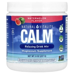 Natural Vitality, CALM®, смесь для расслабляющих напитков, арбуз, 227 г (8 унций)