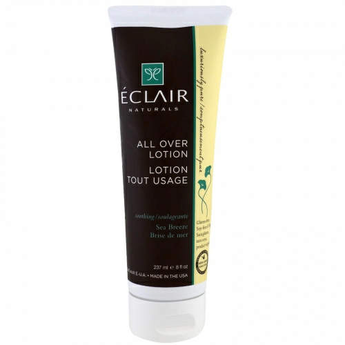 Eclair Naturals, Лосьон для всего тела, успокаивающий, морской бриз, 8 жидких унций (237 мл)