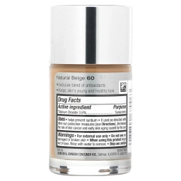 Neutrogena, Здоровая кожа, жидкий макияж, натуральный бежевый 60, 1 жидкая унция (30 мл)