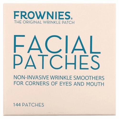 Frownies, Аппликационные пластинки для лица, уголки глаз & губ, 144 пластинки
