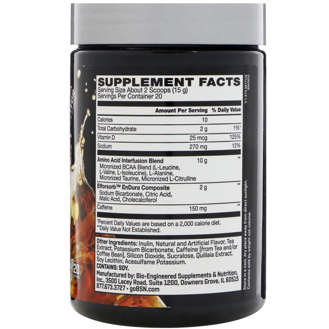 BSN, AminoX, вкус колы, 300 г