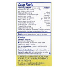 Boiron, ThroatCalm® On The Go, 2 переносных тюбика, 80 гранул в каждом