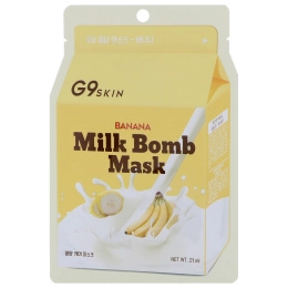 G9skin, Маска Banana Milk Bomb, 5 масок, 21 мл каждая