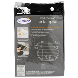 Summer Infant, "Piddlepad", детская накладка для полной защиты сиденья автомобиля от протекания, очень большой размер, 1 защитная накладка