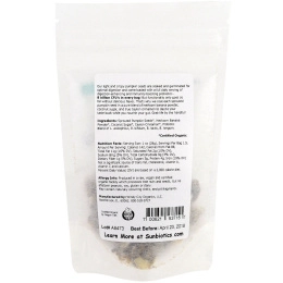 Sunbiotics, Органические гурманские пробиотические закуски, семена тыквы, банан и корица, 42,5 г (1,5 унц.)