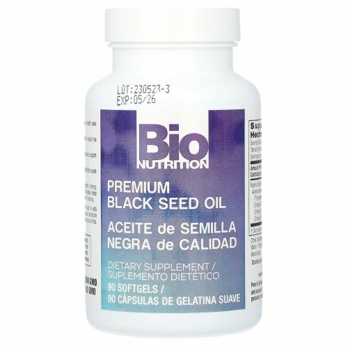 Bio Nutrition, Масло черного тмина премиального качества, 90 мягких таблеток