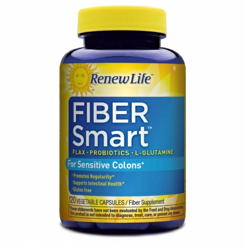 Renew Life, FiberSmart, 120 вегетарианских капсул