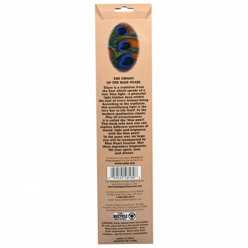 Blue Pearl, Сандаловые палочки, классическое импортное благовоние,.20 г