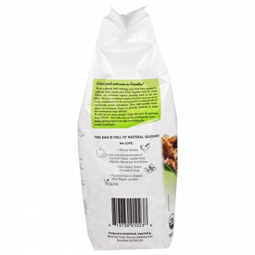 Familia, Bio Organic, Швейцарские Мюсли Бирхер, 16 унций (453 г)