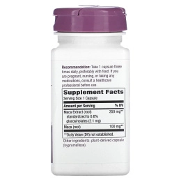 Nature's Way, Экстракт премиального качества, мака, 350 мг, 60 веганских капсул